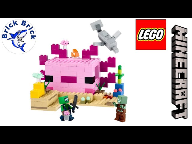 LEGO - Minecraft - A Casa do Axolotl - 21247