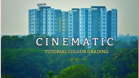 CINEMATIC COLOUR GRADING LIKE PREMIUM PRO IN KINEMASTER