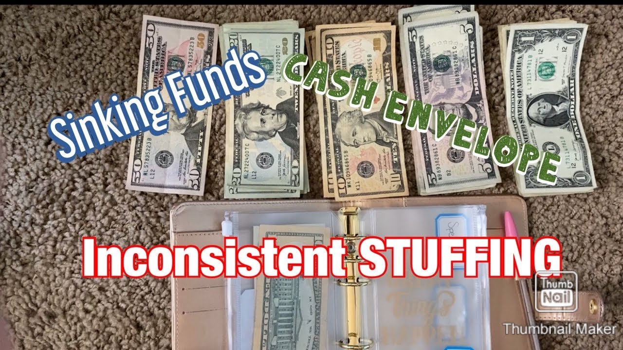 INCONSISTENT CASH STUFFING Sinking Funds Cash Envelopes Dave Ramsey inconsistent-cash-stuffing-sinking-funds-cash-envelopes-dave-ramsey