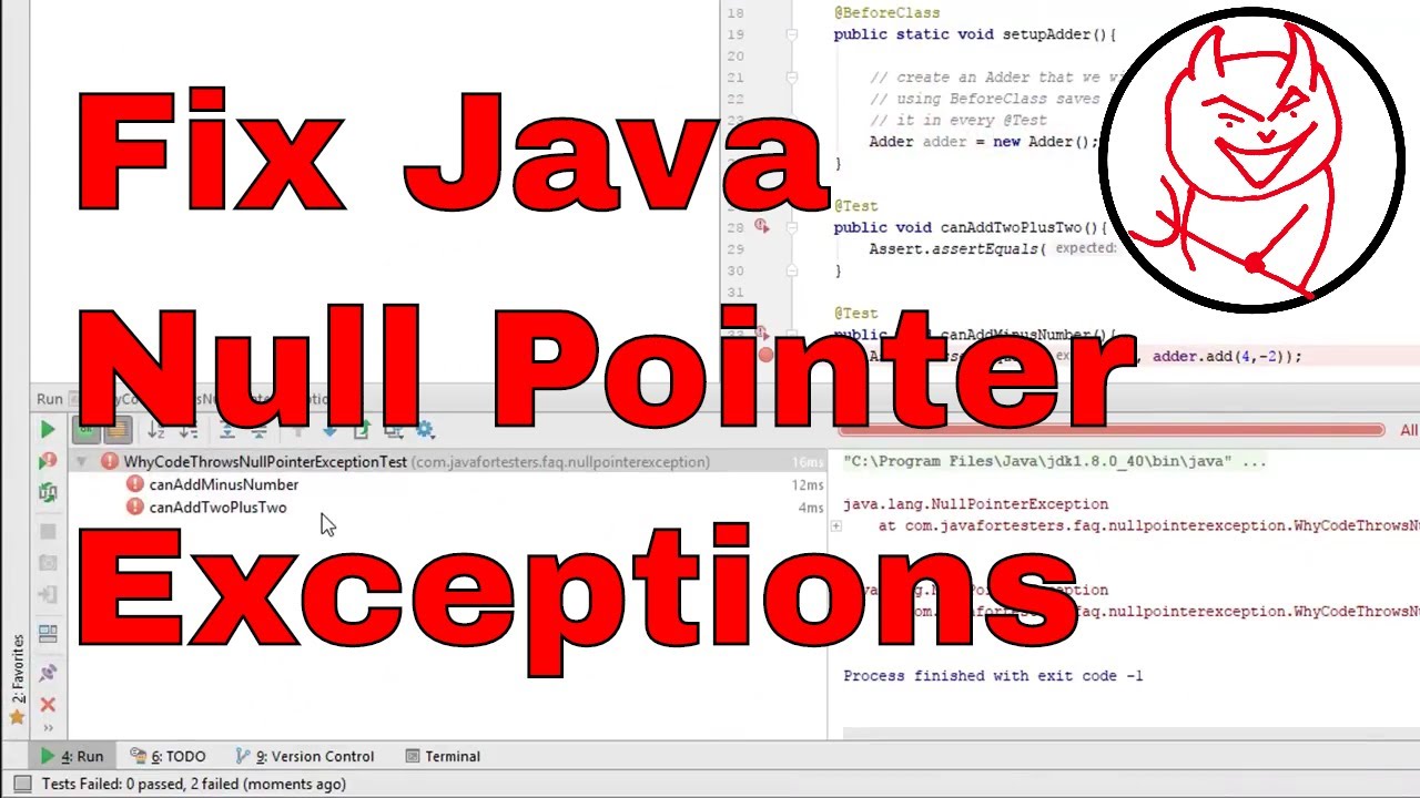 Why Does My Java Code Throw A Null Pointer Exception - How To Fix?