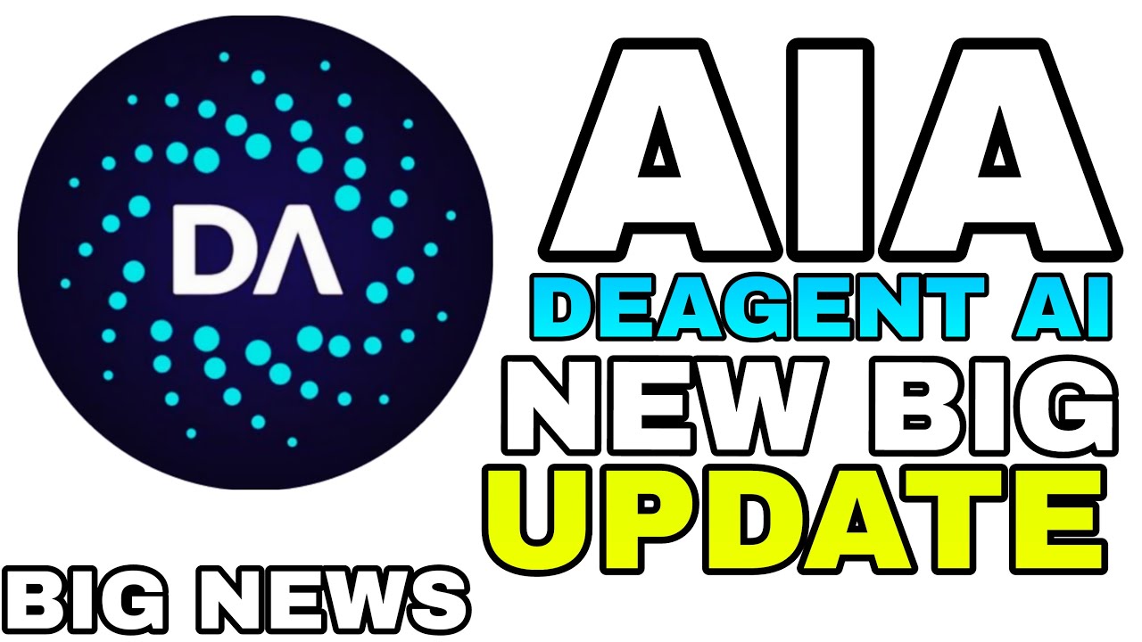 AIA COIN BREAKING NEWS 😄 - DeAgent AI Coin New Latest Update | AIA Coin  Price Analysis 🎯? - YouTube