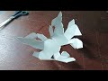 Ваза из бумаги ЛЕДИ. Low poly model.