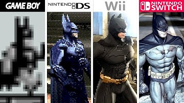 Evolution Of Batman Games