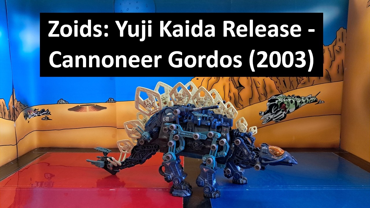 Zoids: Yuji Kaida Release - Cannoneer Gordos - 2003 (With English