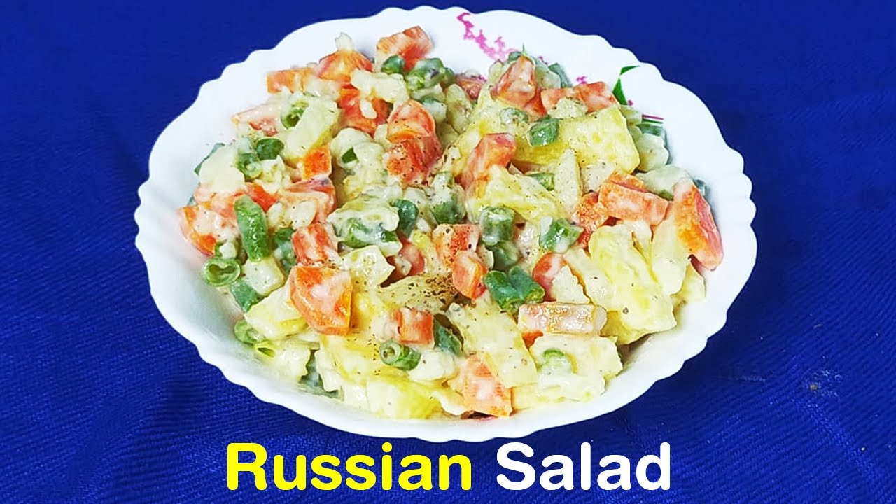 RUSSIAN SALAD Best Healthy Tasty Salad Salad Recipe by Cook with
