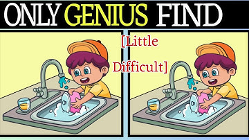 Spot the difference l 🧠 Only Genius can find #findthedifference #spotthedifference #braintest #5