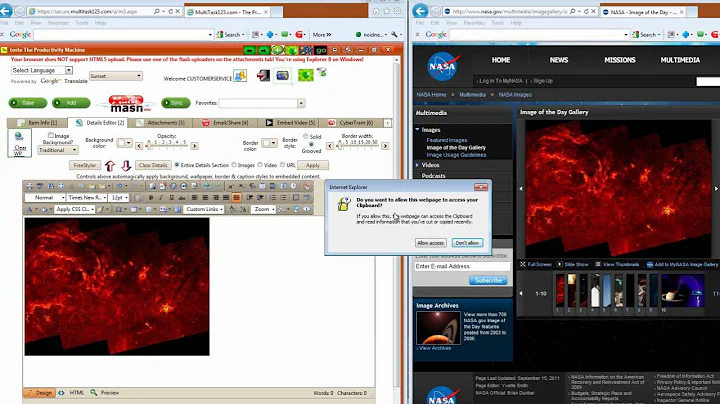MultiTask123.com Help Video - Internet Explorer Copy and Paste Quirk.wmv