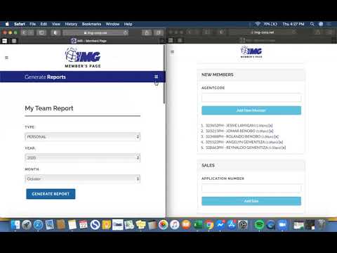 HOW TO CLAIM FOR MARKETING DIRECTOR THRU IMG PORTAL