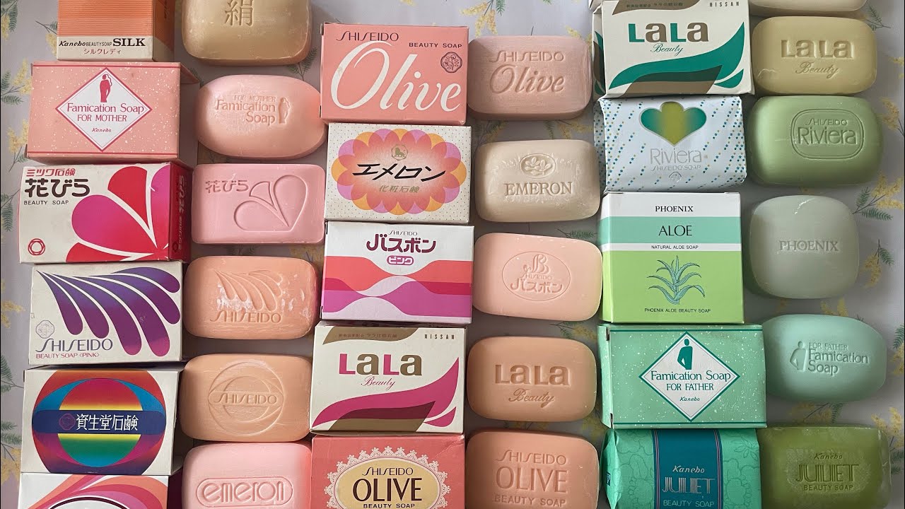 昭和の石鹸素晴らしい乾燥！asmr dry soap#asmrsoap #固形石鹸#石鹸削る