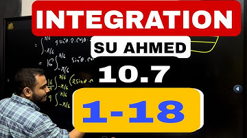 Integration||SU-AHMED||10.7(ALL)||#suahmed #integration