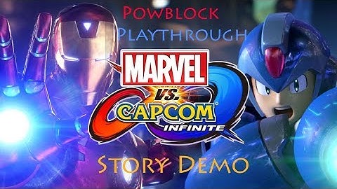 Marvel Vs. Capcom Infinite Demo Story Playthrough (E3 2017)
