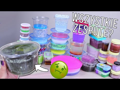 MOJE WSZYSTKIE SLIME