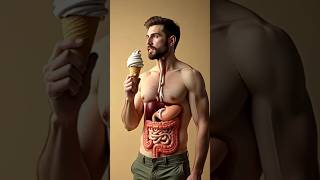 Shocking effects of ice cream on the Body #3danimation #icecream #medicalstudents