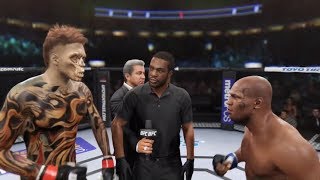 Woodman vs. Mike Tyson (EA Sports UFC 2) - CPU vs. CPU 🥊