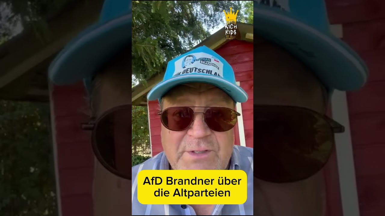  AFD BRANDNER MIT ANSAGE AN DIE ALTPARTEIEN Dielinke Alternativef Rdeutschland Weidel