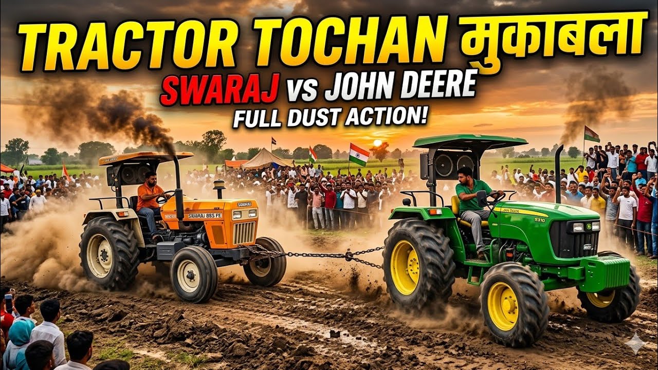 Tochan Rasca TRACTOR Tochan Jind ( baroda) tractor Power check tochan Mukabala - YouTube