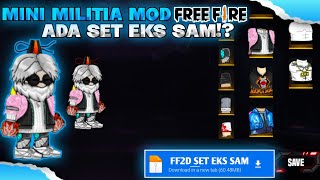 MINI MILITIA MOD FREEFIRE TERBARU ‼️ ADA SET EKS SAM 🤔|| FF2D screenshot 3