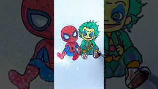 Details Forever young Spider-Man and the Joker #coloring #coloringbook Update