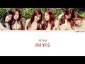 Apink (에이핑크) Oh Yes Color Coded Lyrics