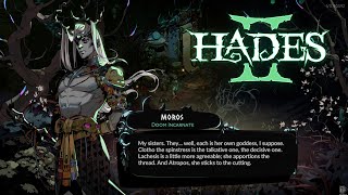 Moros talks about his 3 sisters | Hades 2
