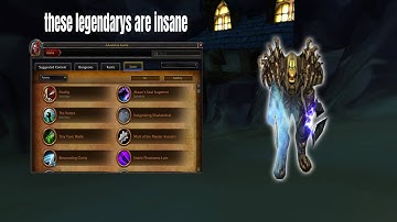 What are your go to legendarys for Sub rogue 9.2