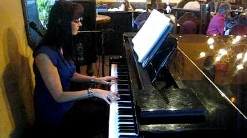 Angela Rust playing at the Olde School Restaurant ...