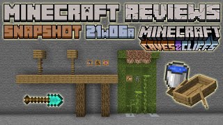 Minecraft Reviews, Snapshot 21w06a [NUEVA GENERACIÓN DE CUEVAS]