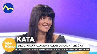 KATA - autorský debut slovenskej herečky | Teleráno
