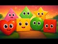 Learn Shapes Circle, Square, Triangle, Rectangle & more | Educational Videos For Toddlers & Babies