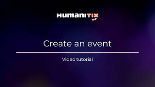 Create your first event on Humanitix screenshot 2