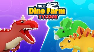 Idle Dino Farm Tycoon 3D Gameplay
