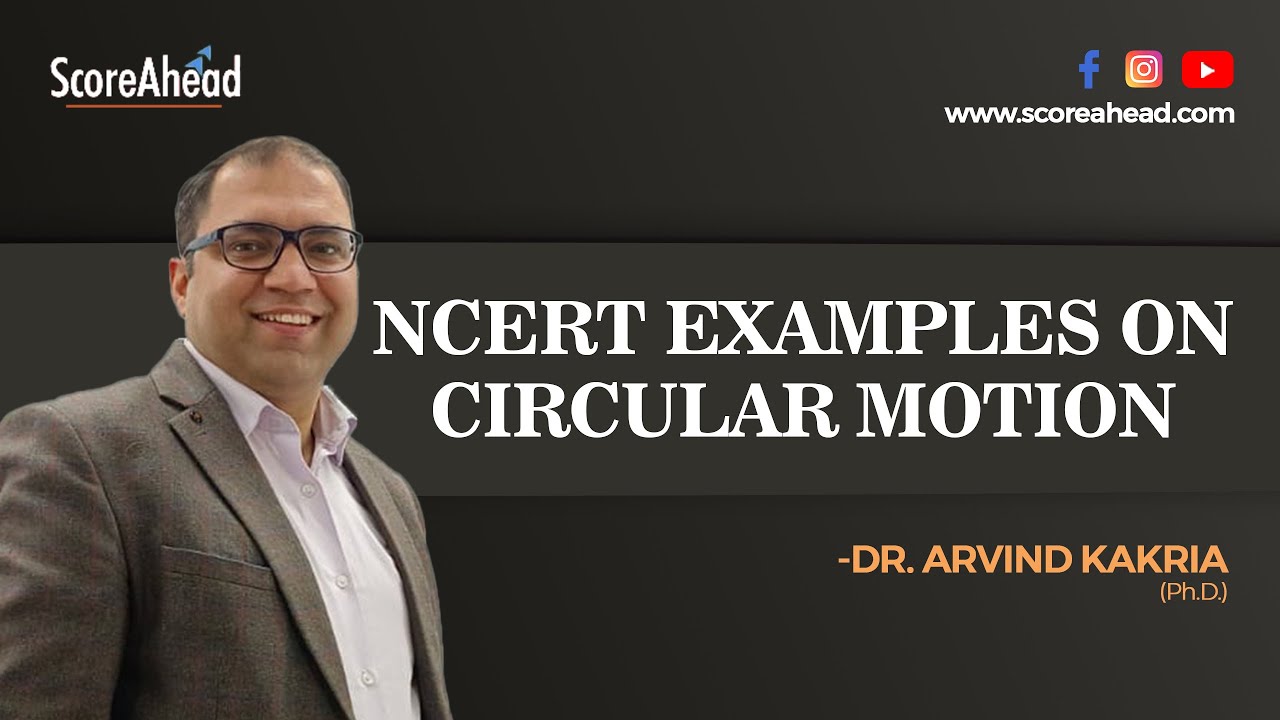 3 NCERT examples on circular motion - YouTube