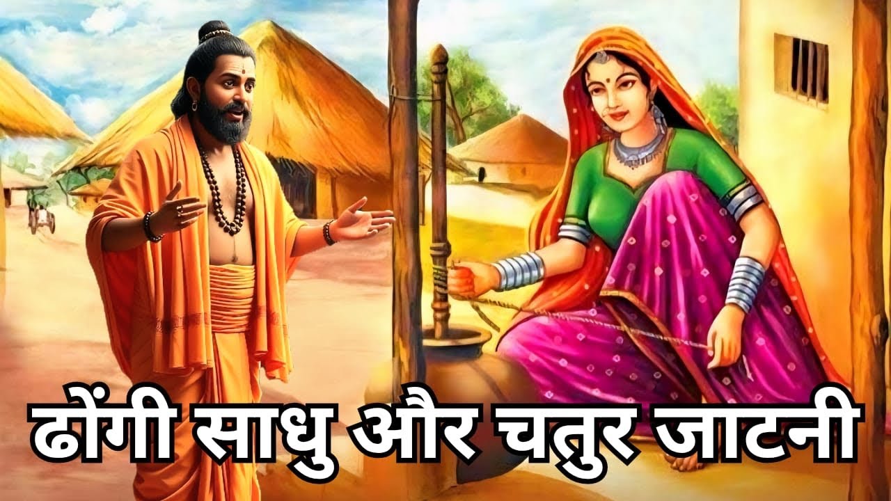 ढोंगी साधु को सिखाया चतुर जाटनी ने सबक, दिलाई नानी याद | हिंदी कहानी | Hindi Kahani