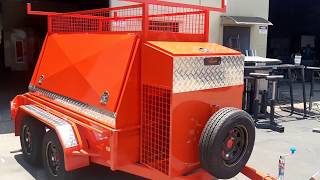 8x5 dual axle builders trailer by Phoenix Trailers
