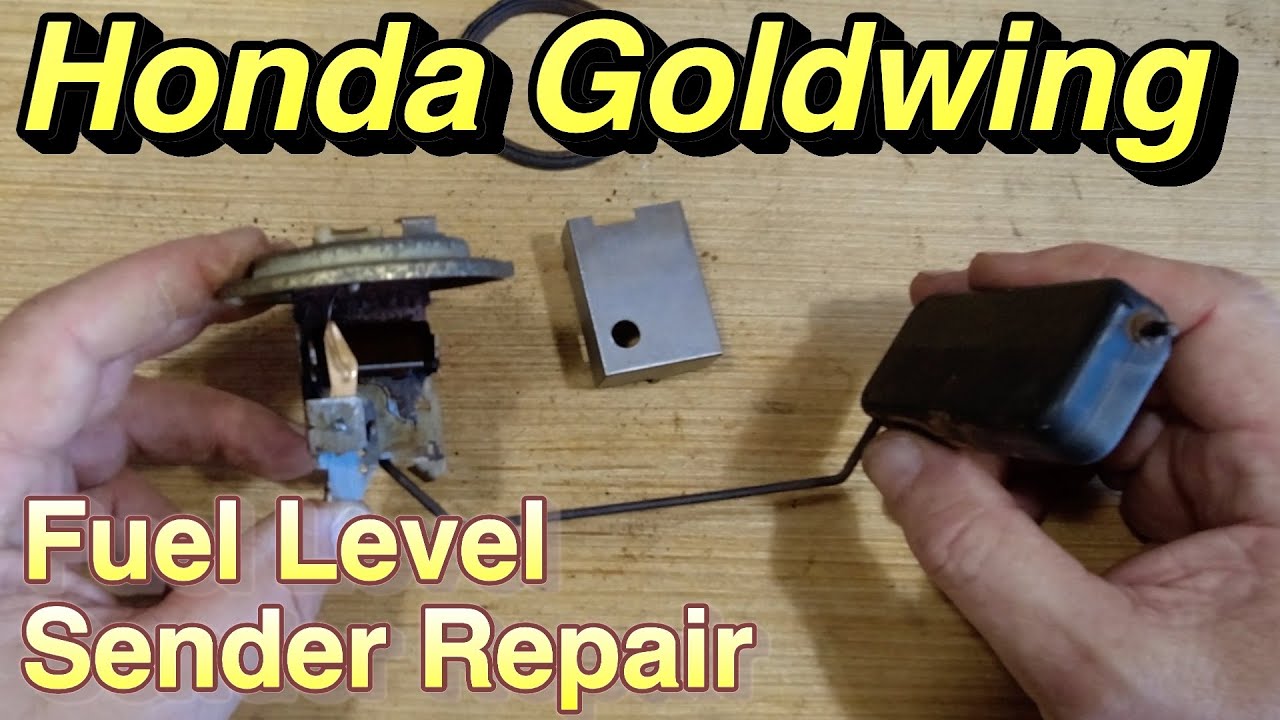 Honda Goldwing Repair Fuel Level Sender 🛵 YouTube