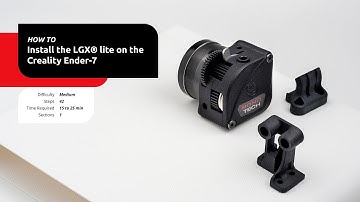 How To Install The LGX Lite V2 On The Creality Ender-7 - Revised - Rev 1