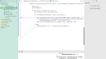 Simple Logout using XCODE - Part V