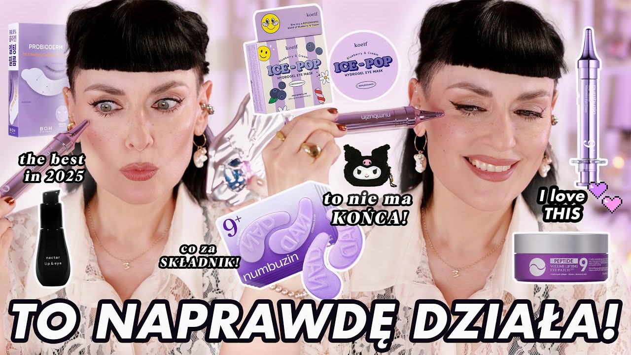 👀 💣 PRZEŁOMOWA PIELĘGNACJA POD OCZY 2025 💜 ULUBIEŃCY I NOWOŚCI/magdalenalach.vlog