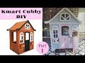 Kmart Cubby DIY : PART 1 - The Process Kmart Cubby DIY : PART 1 - The Process