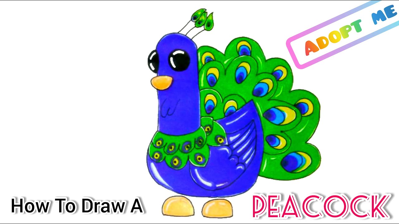How To Draw Roblox Adopt me pet drawings - YouTube | Pets ...