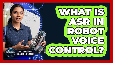 What Is ASR In Robot Voice Control?