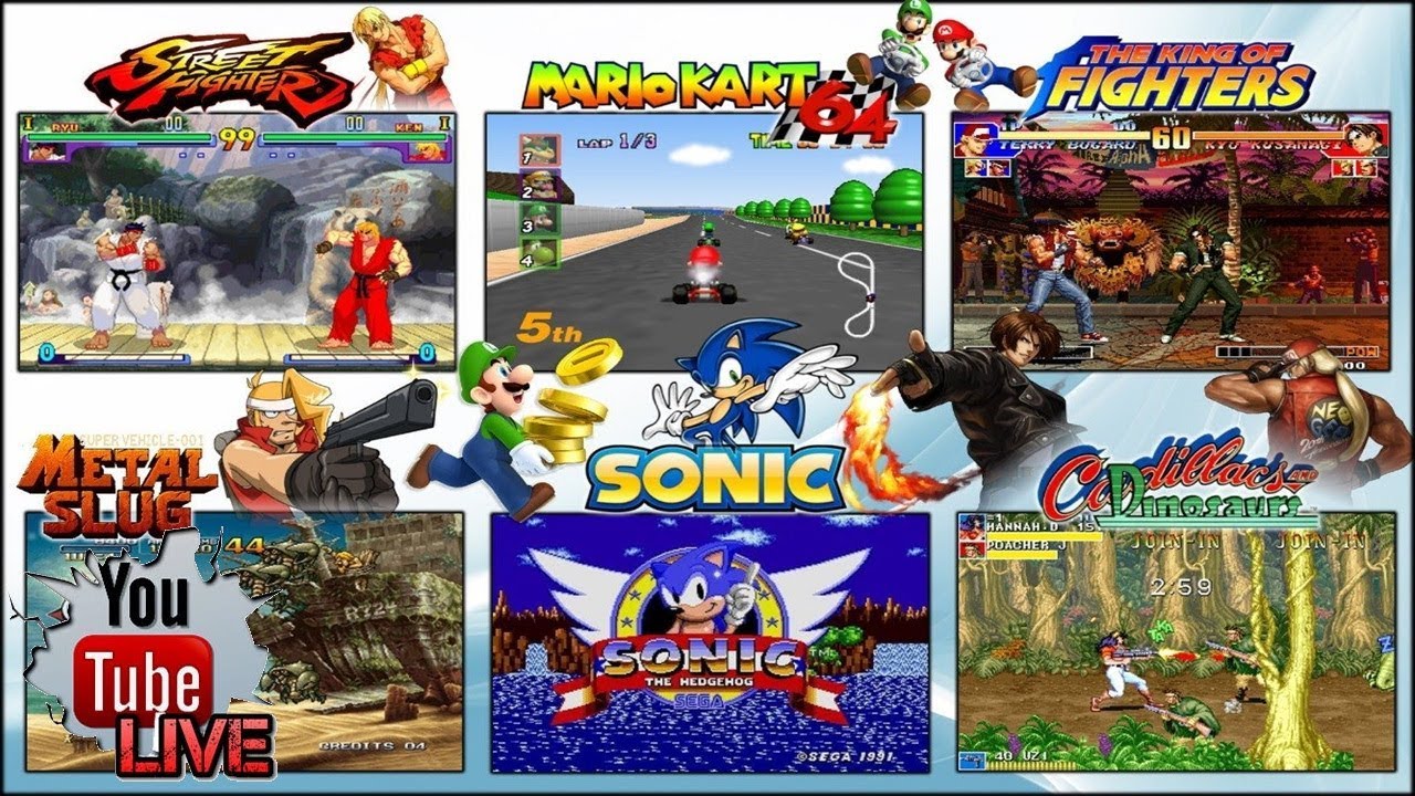 LIVE : JOGOS VARIADOS - YouTube