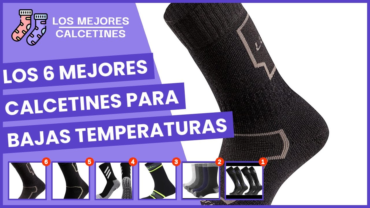 Los 6 mejores calcetines para bajas temperaturas