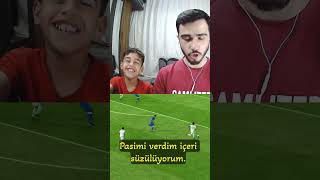 YAPAY ZEKA OLUŞTURDUM OHAA GOL YEDİM YEGENİMDEN EA FC 26 MOBİLE #shortvideo