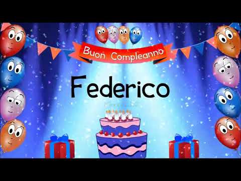 Tanti auguri di buon compleanno Federico!