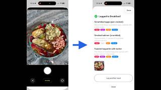 One-tap nutrition logging for photos, food labels, barcodes screenshot 5