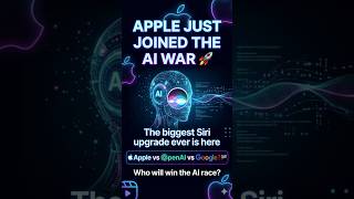 🔥 Apple Just Entered The AI War! Siri AI Is Here 🤯 #aicareers #apple apple siri ai