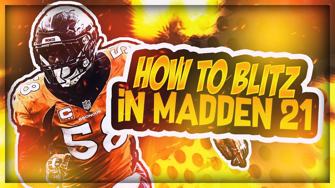How To BLITZ In Madden 21! (Best Blitz & Bunch Defense) YouTube