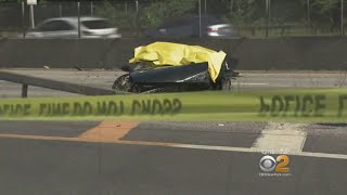 Tire Flies Off Truck Killing Driver On Sunrise Highway
