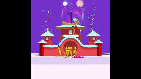 Join Clash 3D  levels 55 - Gameplay Walkthrough - iOS, Android #Shorts